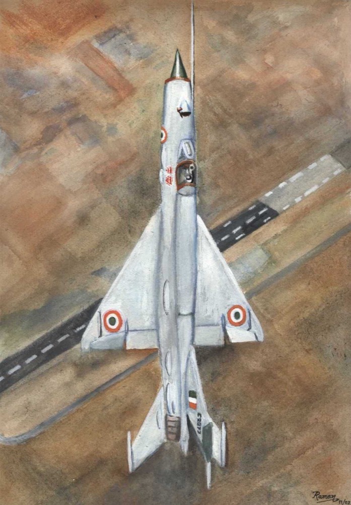 MiG over Ozhar
