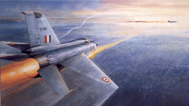 1971 MiG-21 shoots down a F-104 Starfighter near Jamnagar