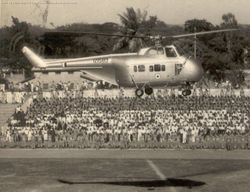 Sikorsky IZ1589 landing in Bangalore