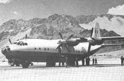 Antonov 12 at Leh Airfield