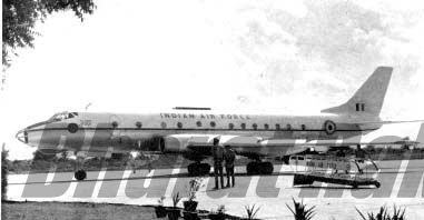Tupolev Tu-124 at Palam
