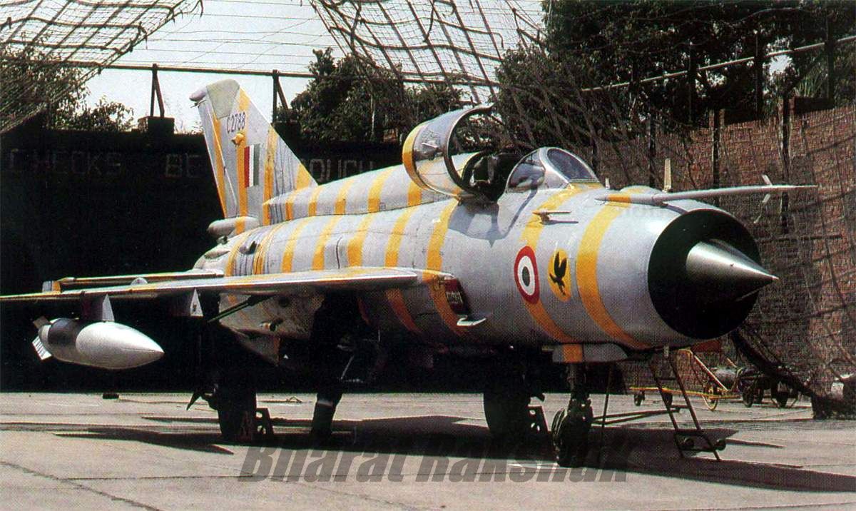 MiG-21bis [C2788], from No.24 Hawks Squadron