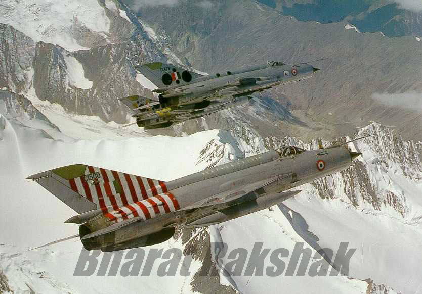 Trio of MiG-21MFs