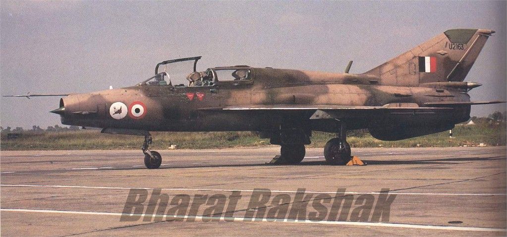 MiG-21UM of the Hawkeyes