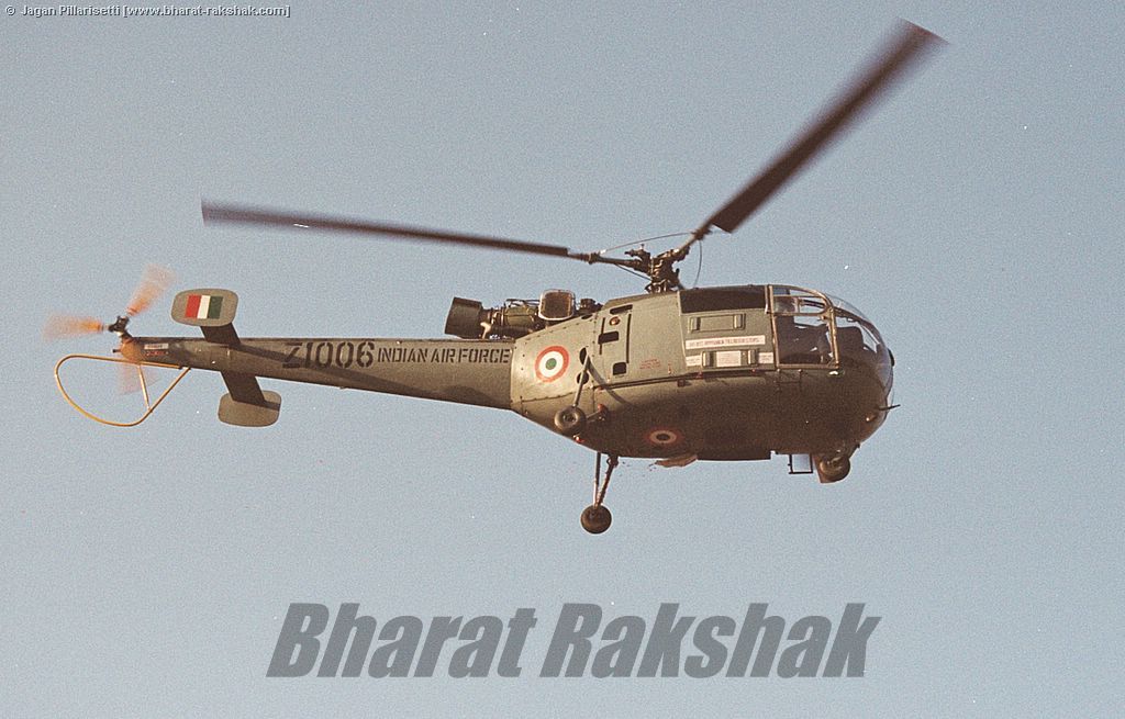 Chetak Z1006 from Helicopter Training School, Hakimpet.