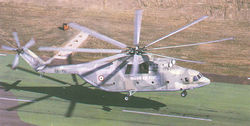 Mil Mi-26 landing at Adampur.