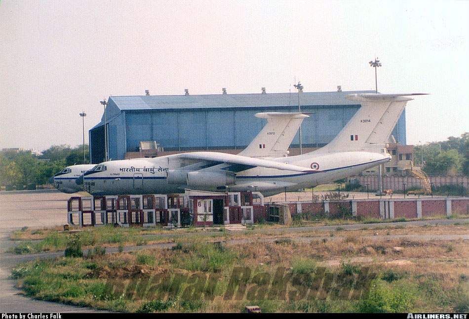 Il-76s of ARC at Palam 