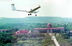 Low over the Sudan Block - National Defence Academy