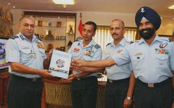 Coffee Table book on Indian Aviation Contingent