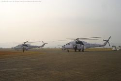 Mi-35s ready to go on a mission