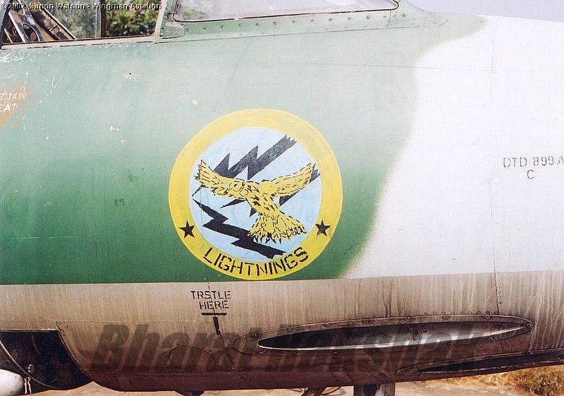 Lightning Emblem on the aircraft