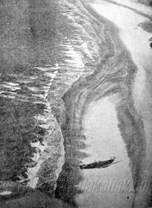 Spitfire VIII over the Arakan Seacoast