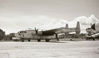 C-119  IK457 at Changi (Jan 1963)