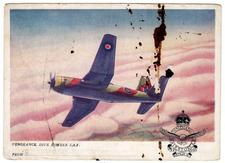 1943 Post Card - Vultee Vengeance - Front