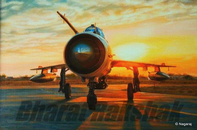 MiG-Sunset