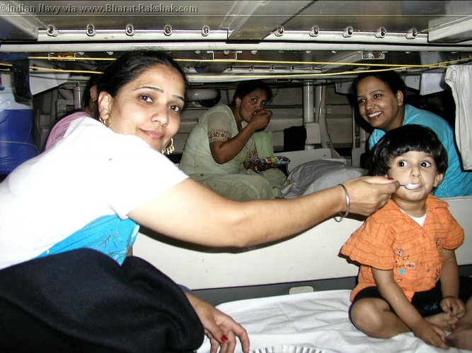 On Board INS Mumbai