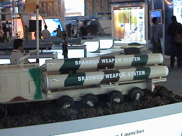 Model of Brahmos launcher