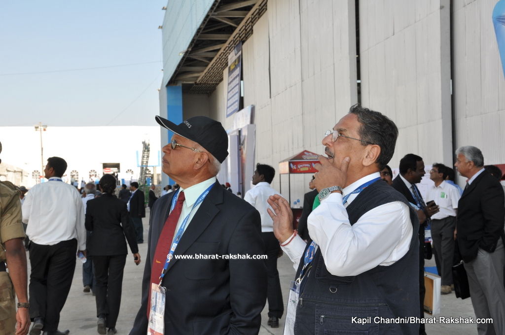 Air Marshal(retd) Philip Rajkumar and Air Commodore (retd) Ramesh Phadke
