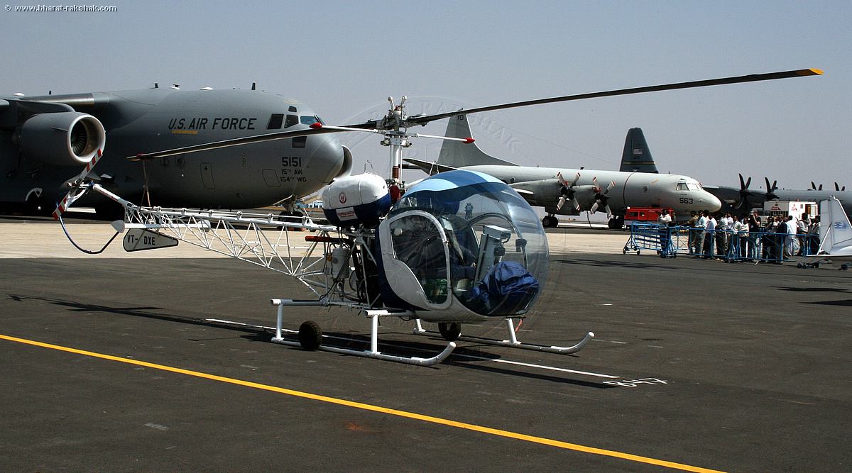 Bell 47 - VT-DXE of Pushpaka Aviation