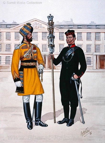 Officer of the 1st Bengal Lancers (Skinner's Horse).JPG