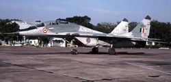 A MiG-29UB at Lohegaon